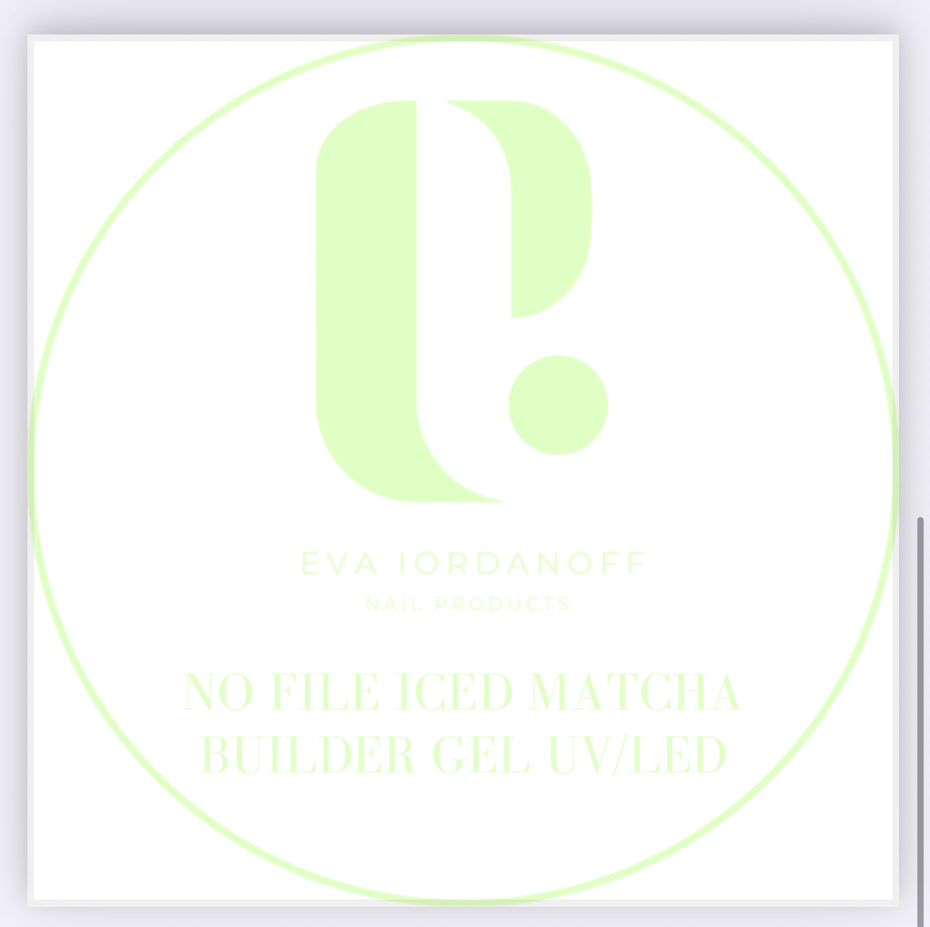 Iced Matcha